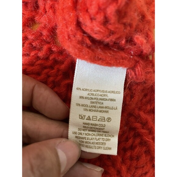 Free People Wildfire Fluff Sweater Size Small - Picture 12 of 13